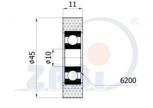 ZABI CZECH s.r.o - polyuretanova-rolna s-loziskem-45-mm-zabi-rp-45-11_10_tv-1750826032.jpg